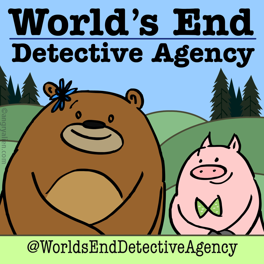 Worlds End Detective Agency on Instagram.
